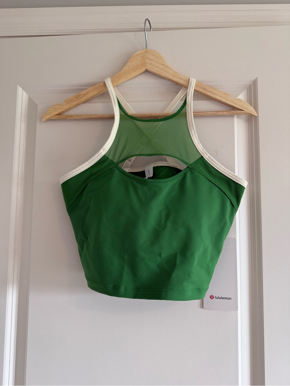 NWT Lululemon Size Small Ace Advantage Mesh Tennis Tank Built In Bra LEON LTIV